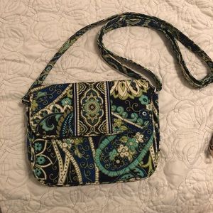 Vera Bradley “Rhythm and Blues” Cross Body Bag